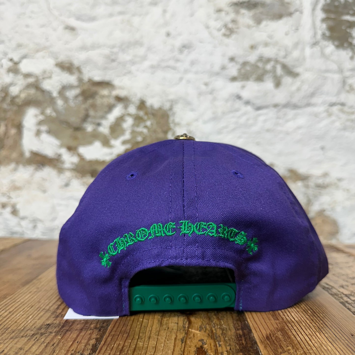 Chrome Hearts Green CH Purple Hat DS