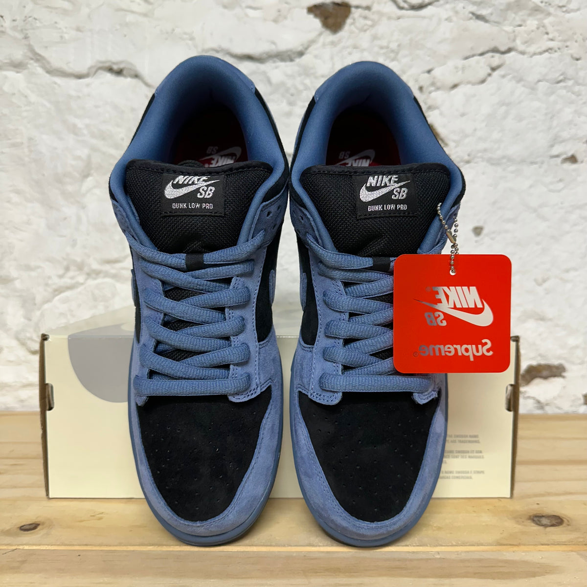 Nike SB Dunk Low Supreme 94 Ocean Fog Sz 10 DS