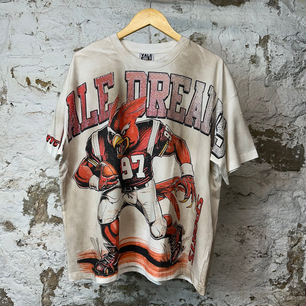 Vale Falcom Bling T-shirt White Sz XL DS