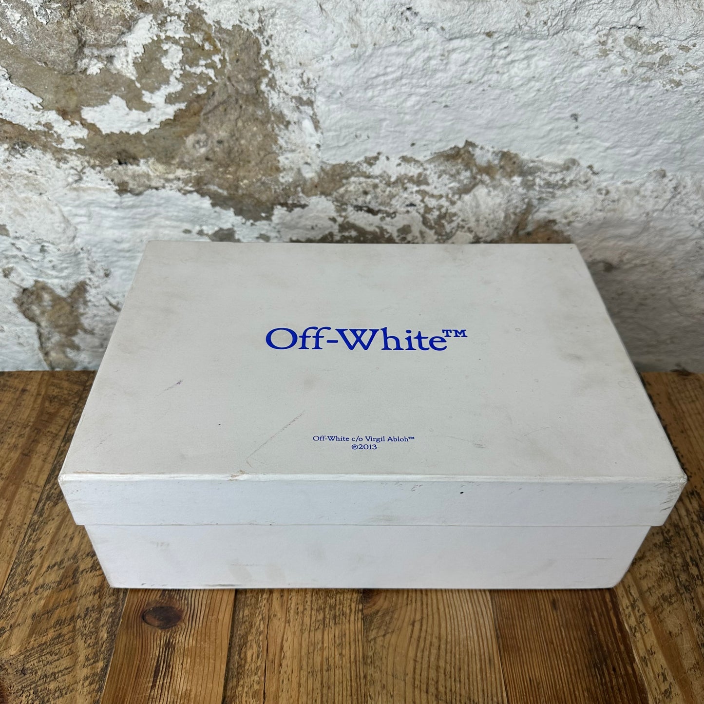 Off-White Out Of Office Navy White Sneaker Sz 11 (44)