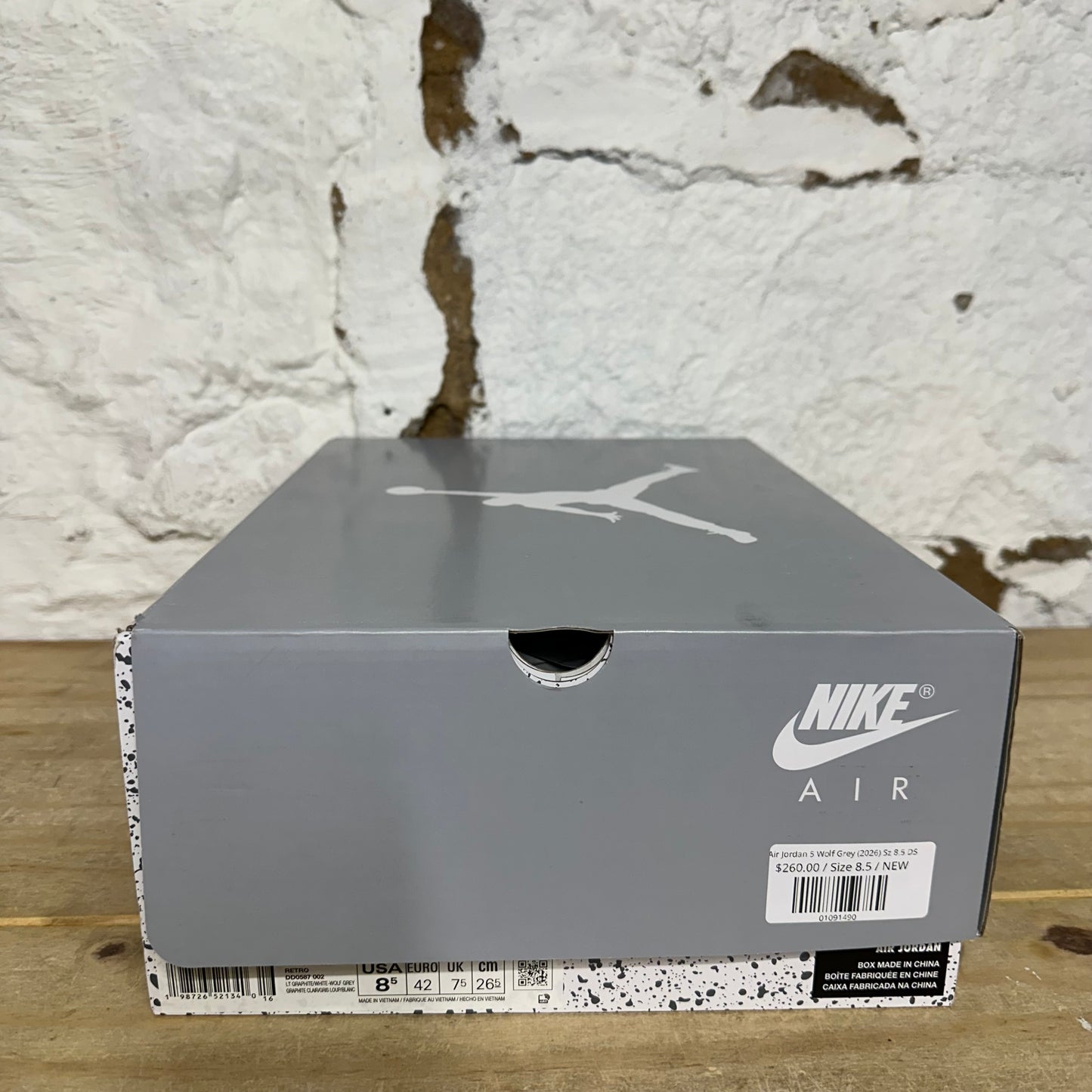 Air Jordan 5 Wolf Grey (2026) Sz 8.5 DS