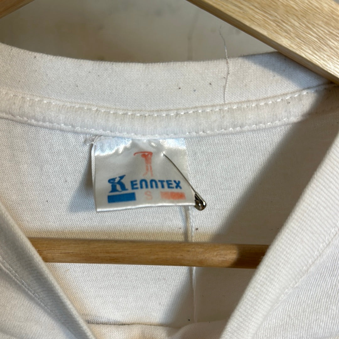 Bootleg Bart Simpson Ass Mirror White Tee Sz S