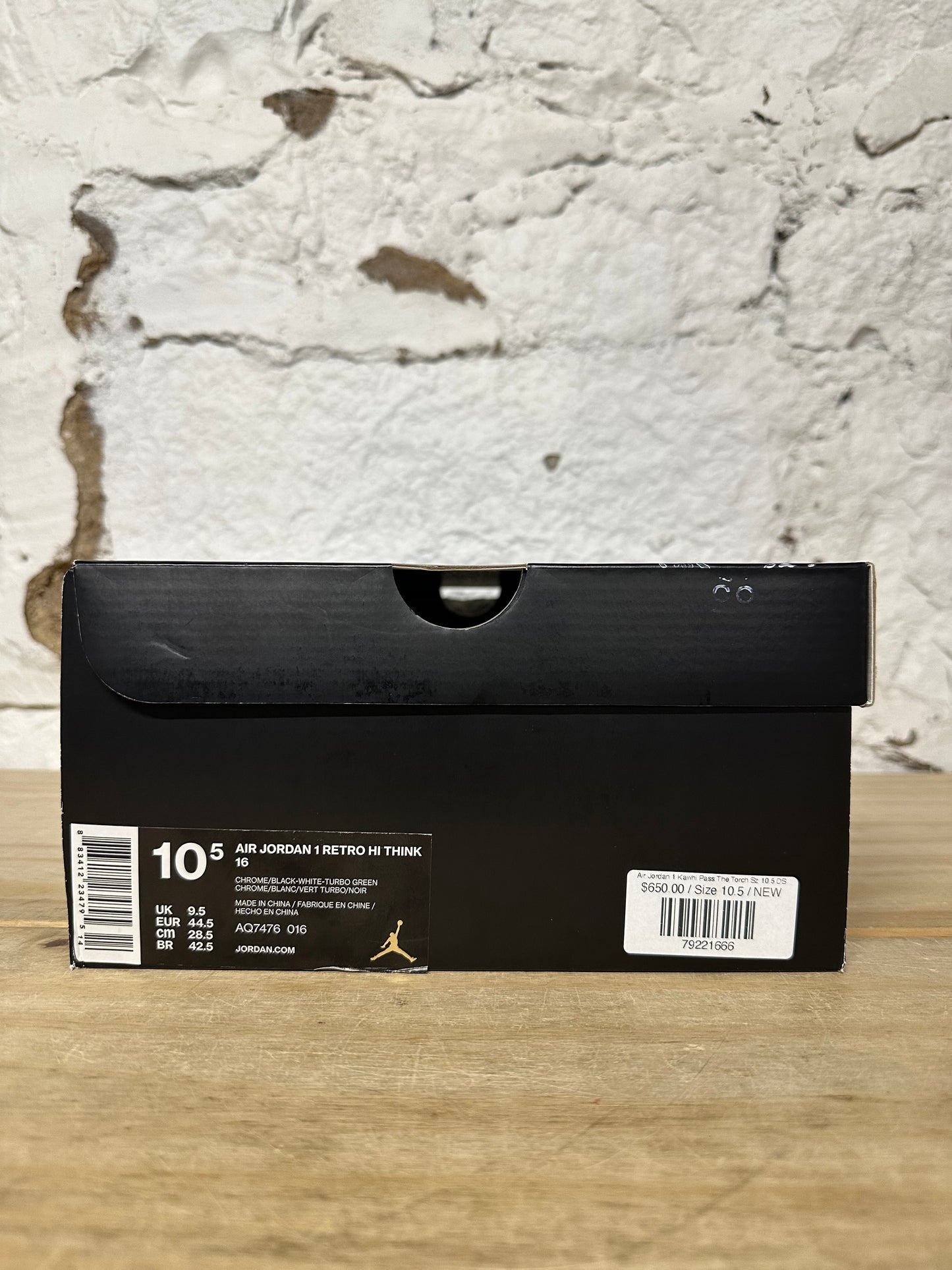 Air Jordan 1 High Kawhi Pass The Torch Sz 10.5 DS