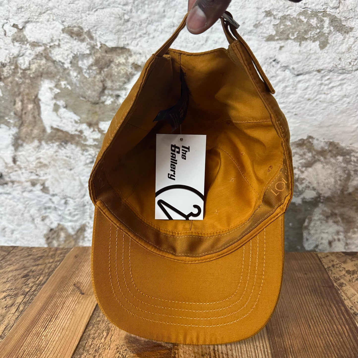 Louis Vuitton Only Burnt Orange Yellow Hat Sz M
