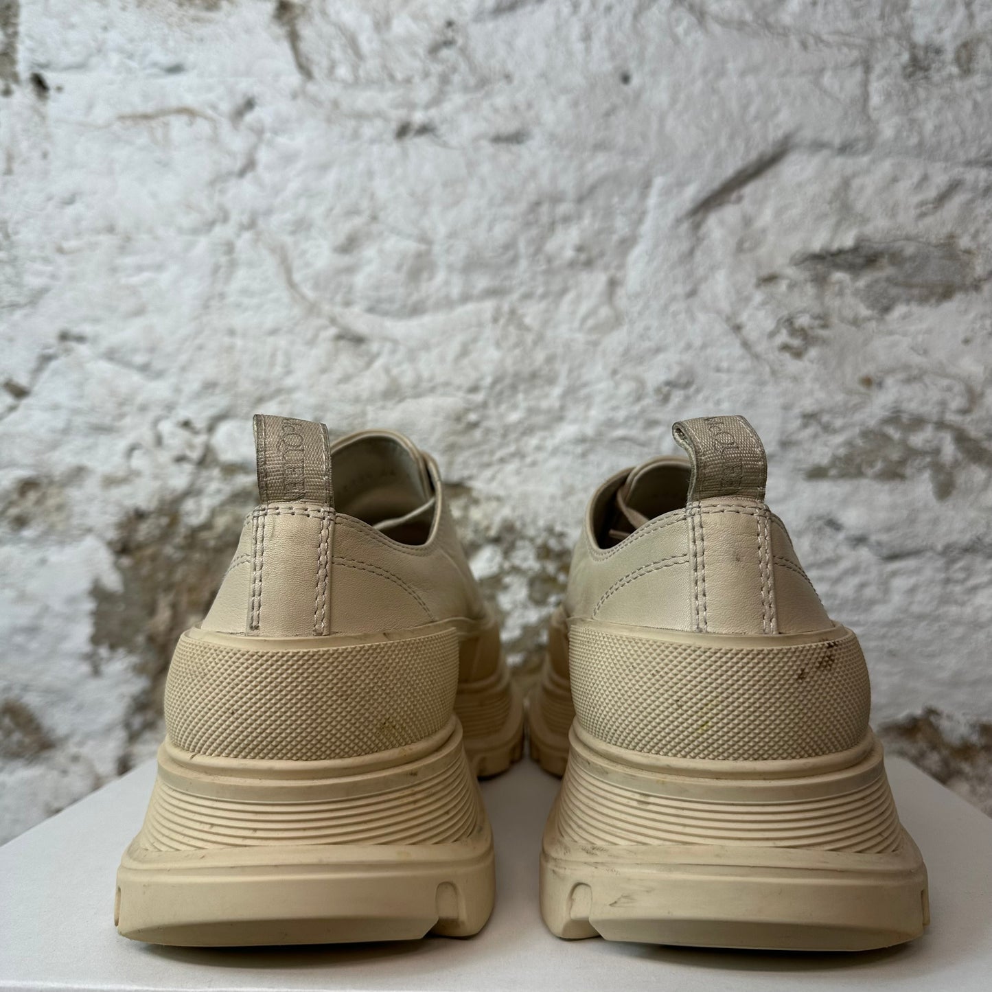 Alexander Mcqueen Tan Tread Boot Low Sz 11 (44) No Box