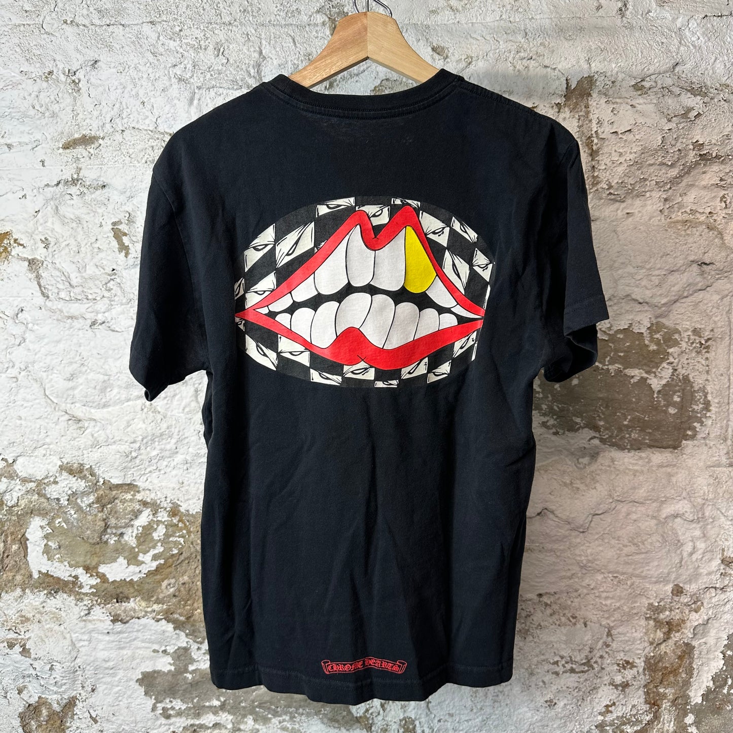 Chrome Hearts Matty Boy Chomper Black T-Shirt Sz S