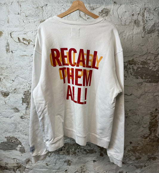 Gallery Dept G Ball Crewneck White Sz XXL