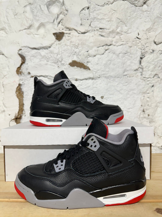 Air Jordan 4 Bred Reimagined Sz 6Y
