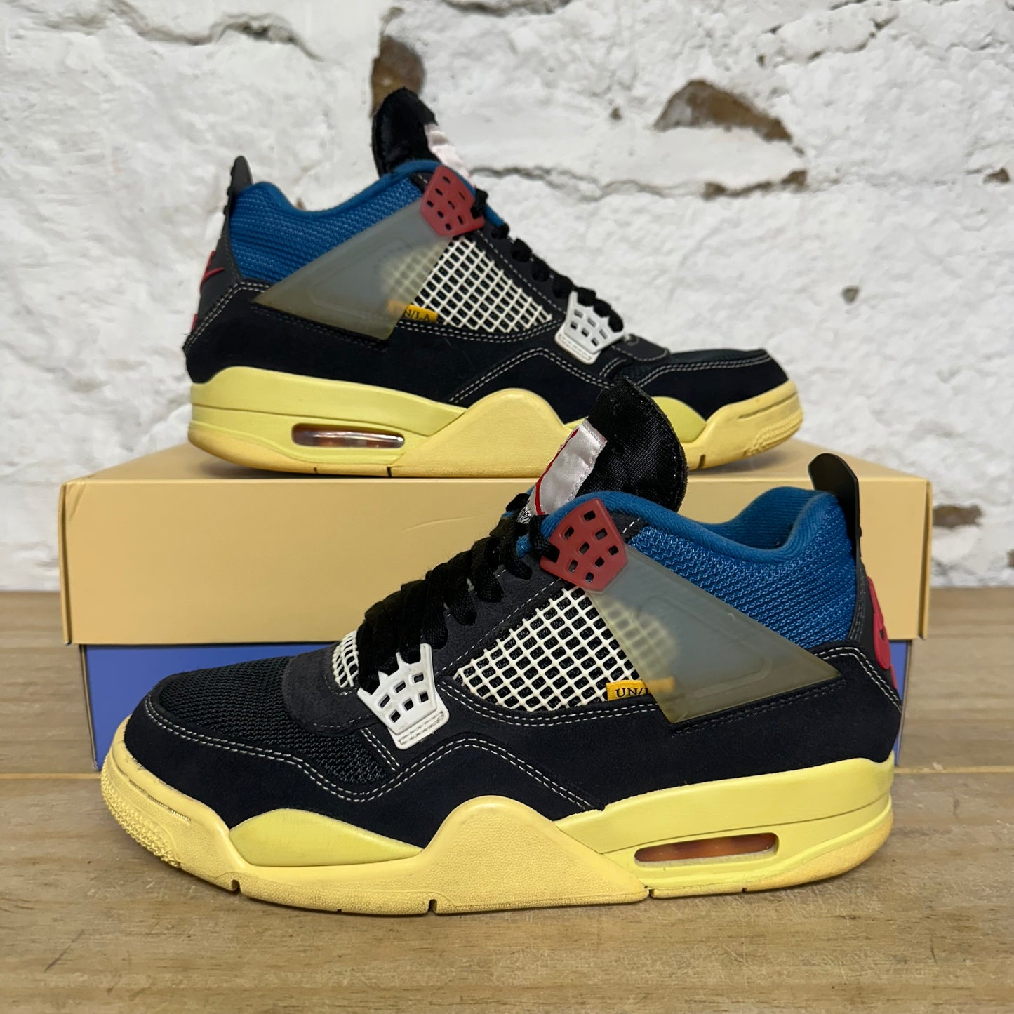 Air Jordan 4 Union Off Noir Sz 8