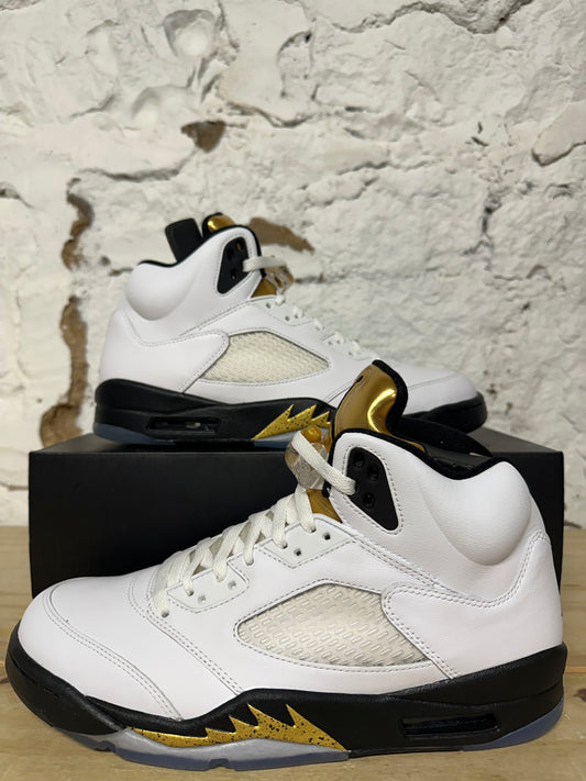 Air Jordan 5 Olympic Gold Sz 10 DS