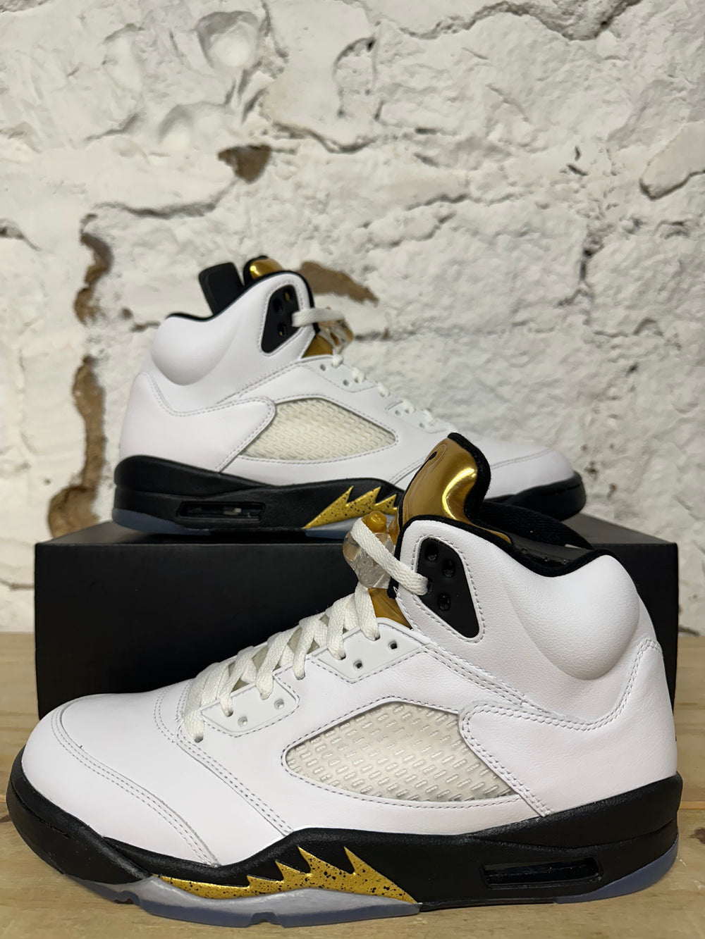 Air Jordan 5 Olympic Gold Sz 10 DS