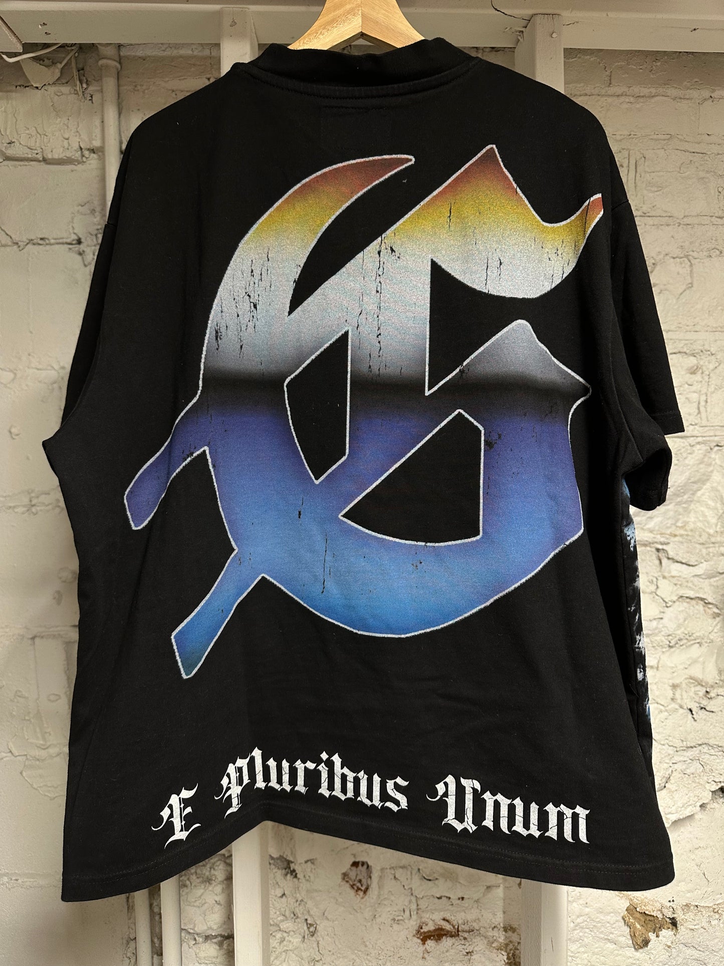 Godspeed Space Robot Black T-Shirt Sz M