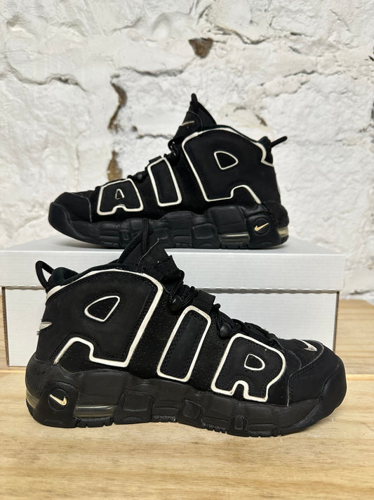 Nike Air Uptempo Black White Sz 6.5Y