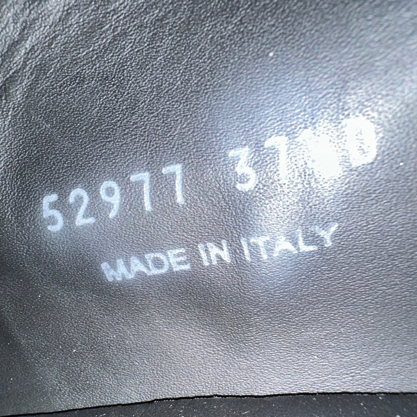 Rick Owens Black Leather Milk Sneaker Sz 5.5 (37.5)