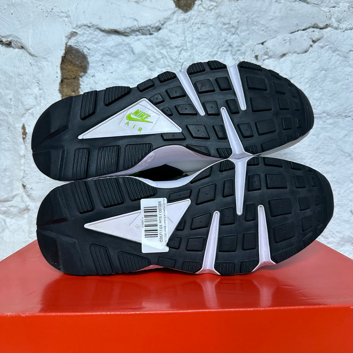 Nike Air Huarache Scream Green (2021) Sz 10