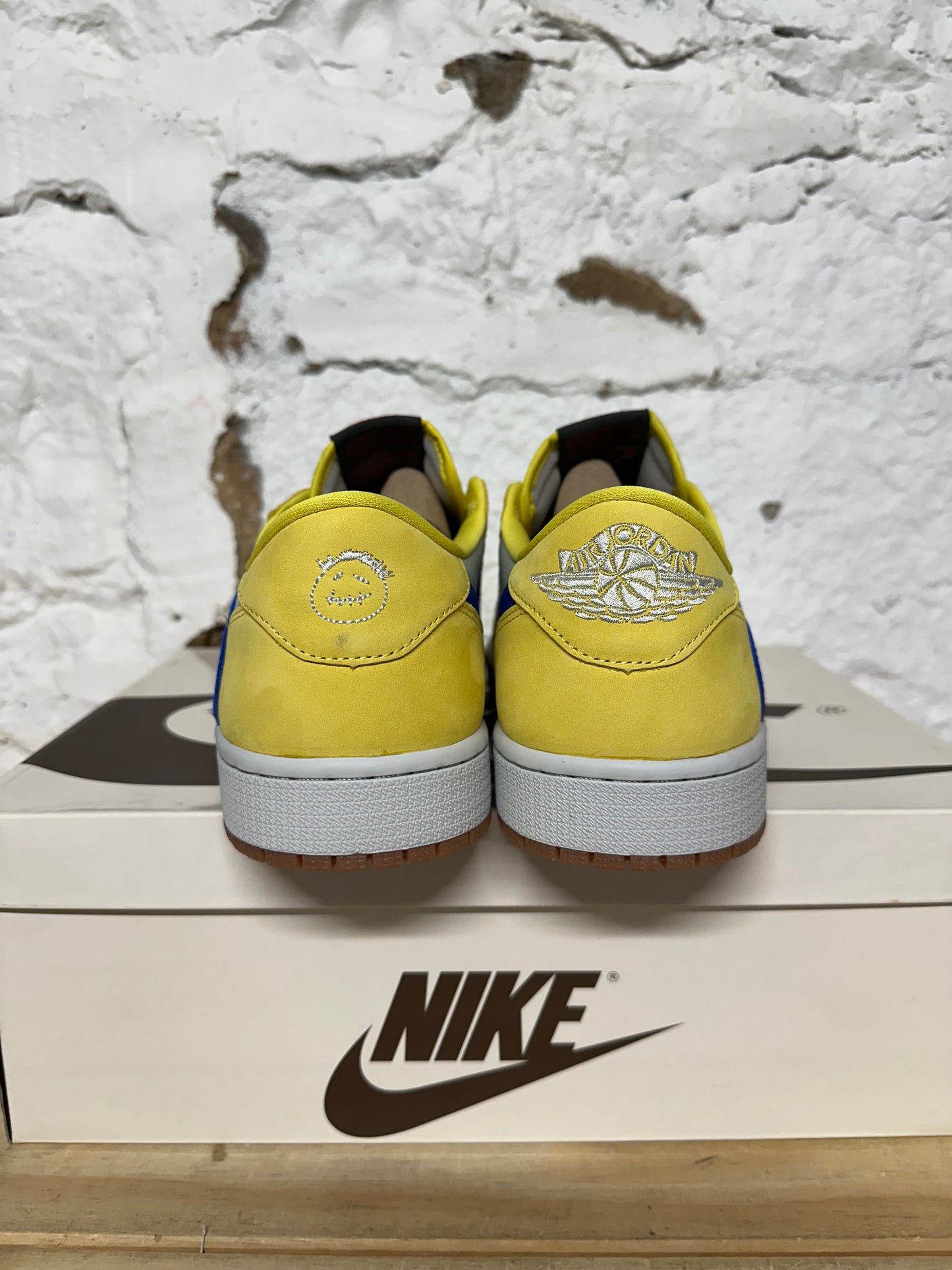 Air Jordan 1 Low Travis Scott Canary Sz 12.5 (14W) DS