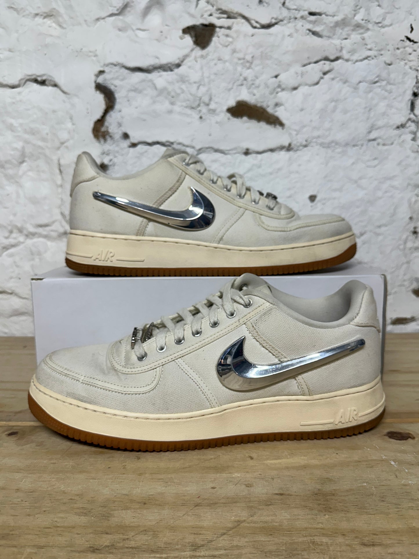 Nike Air Force 1 Low Travis Scott Sail Sz 13