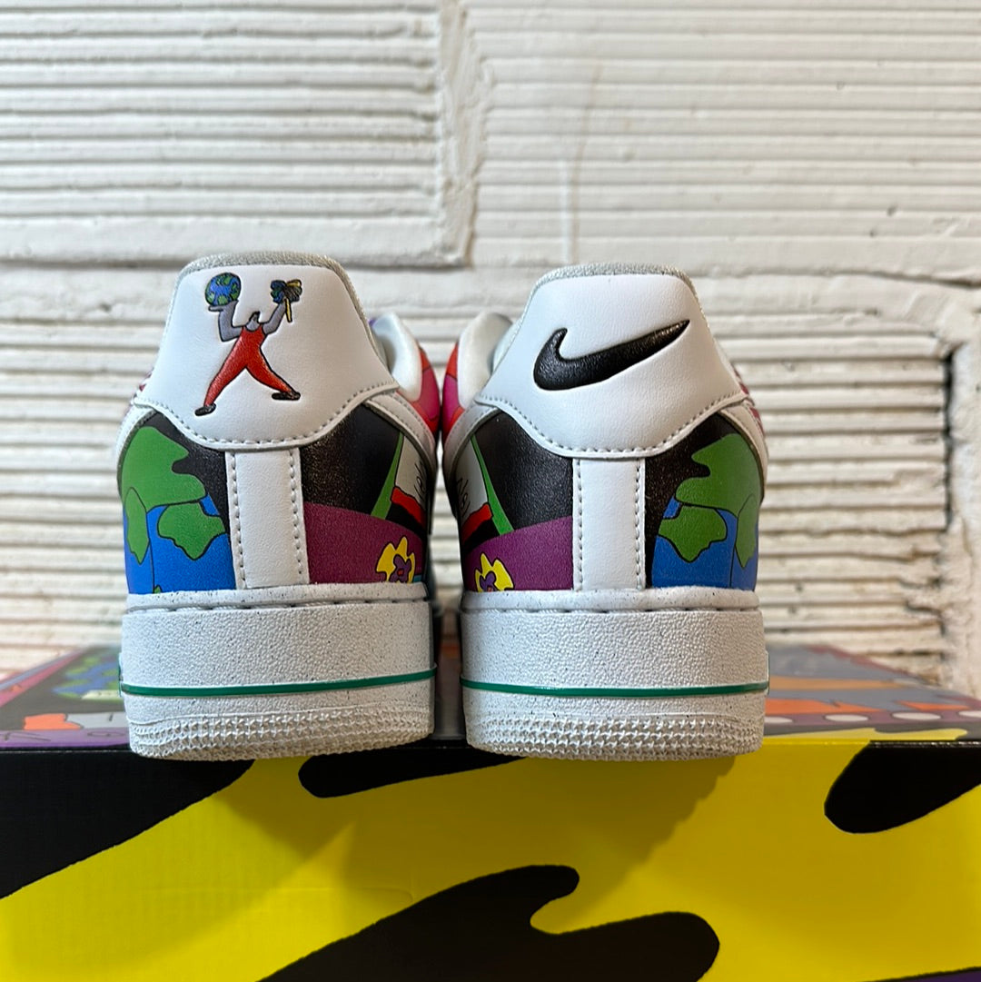 Nike Air Force 1 Flyleather Ruohan Wang Sz 9