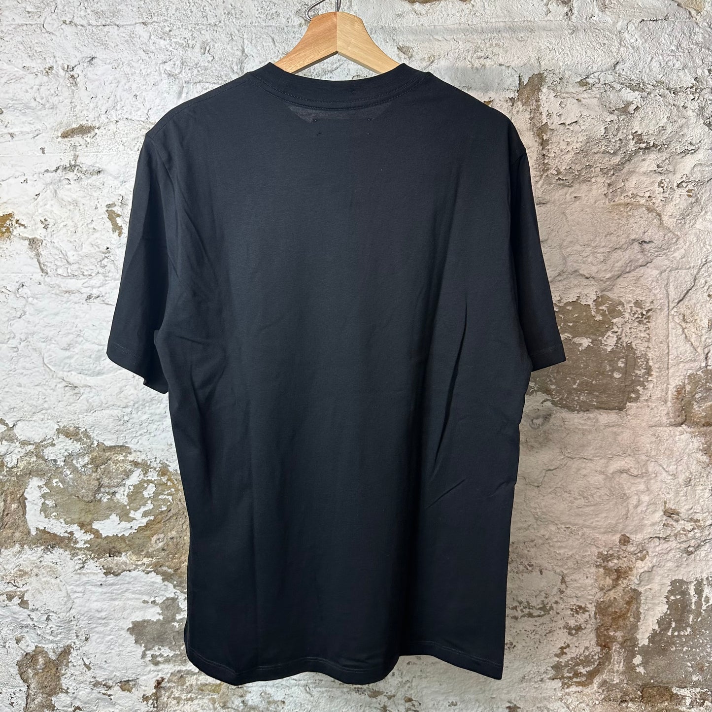 Amiri White Leather Star Black T-Shirt Sz M