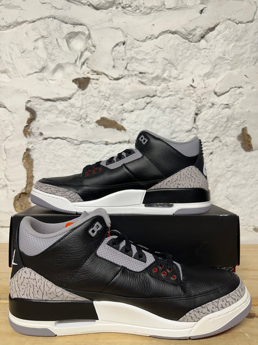 Air Jordan 3 Black Cement Sz 14 DS