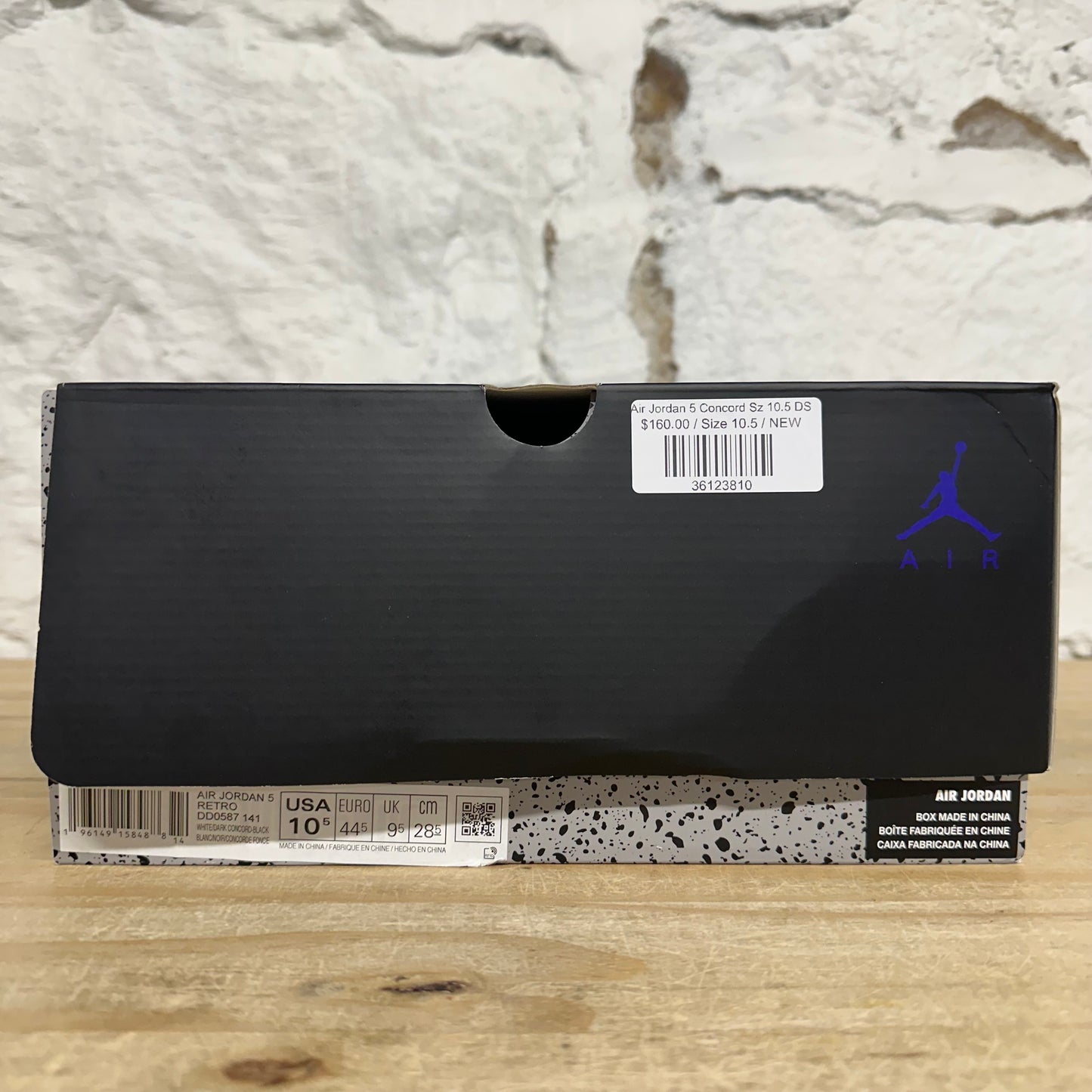 Air Jordan 5 Concord Sz 10.5 DS