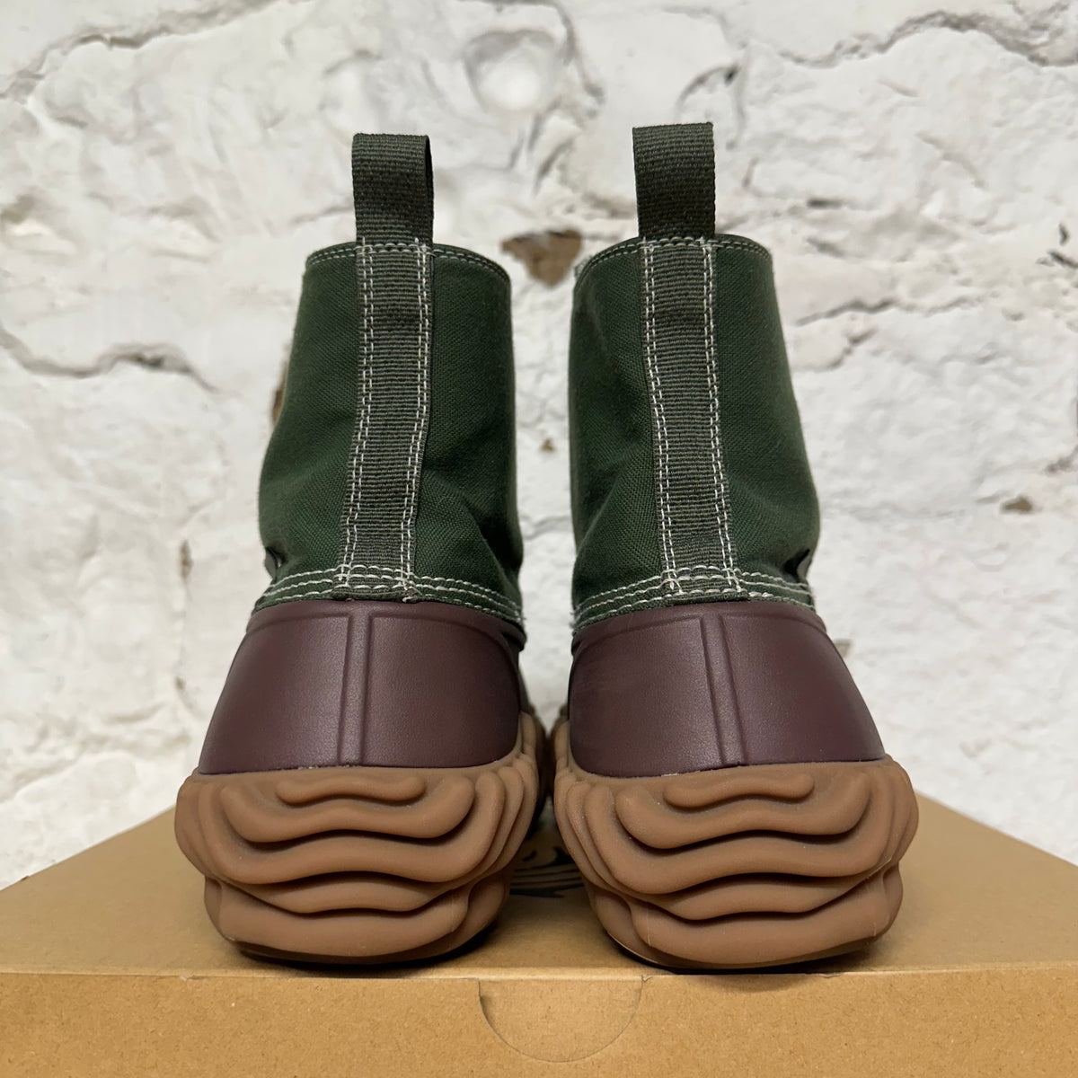Crocs x Salehe Bembury Green Brown Boot Sz 8