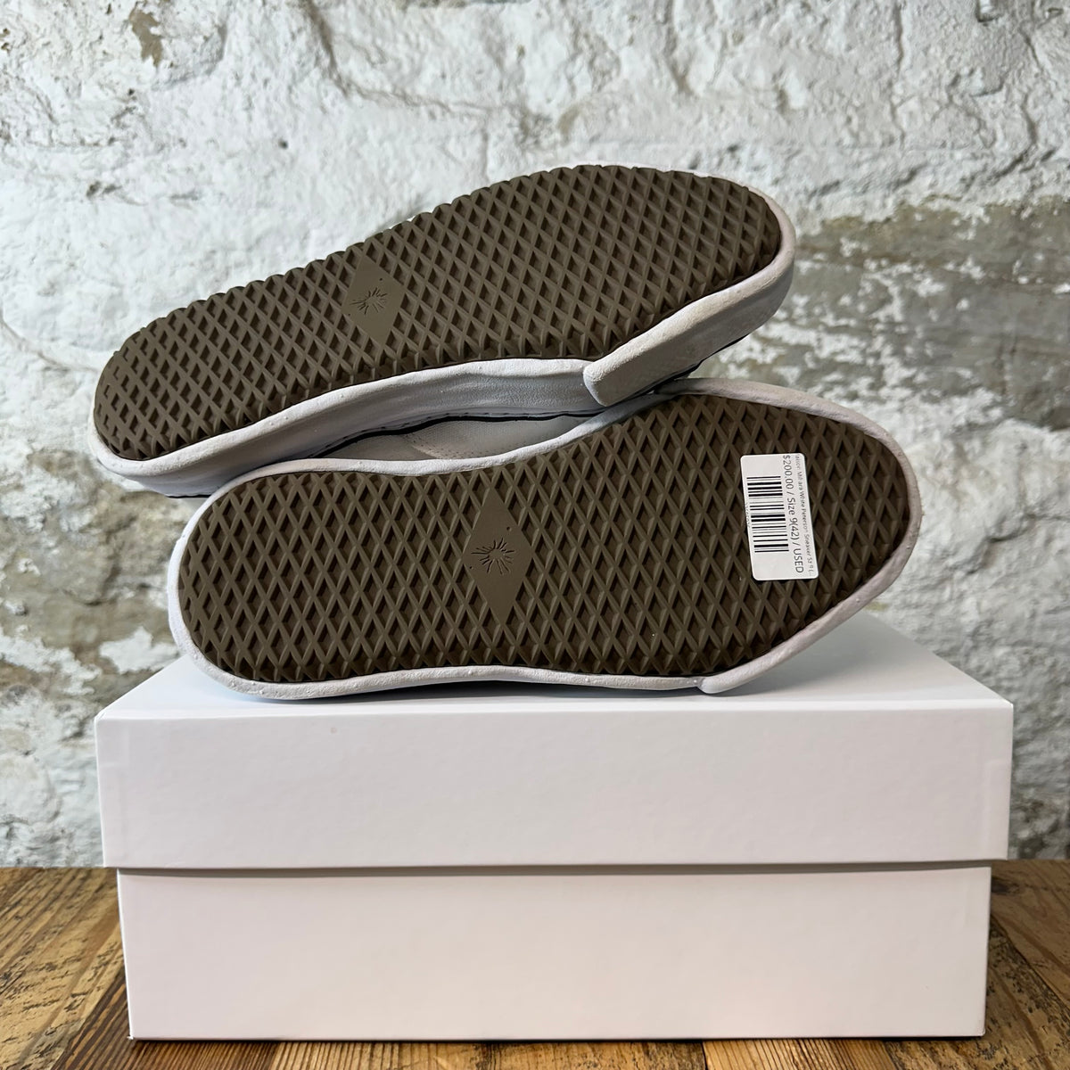 Maison Mihara White Peterson Sneaker Sz 9 (42)