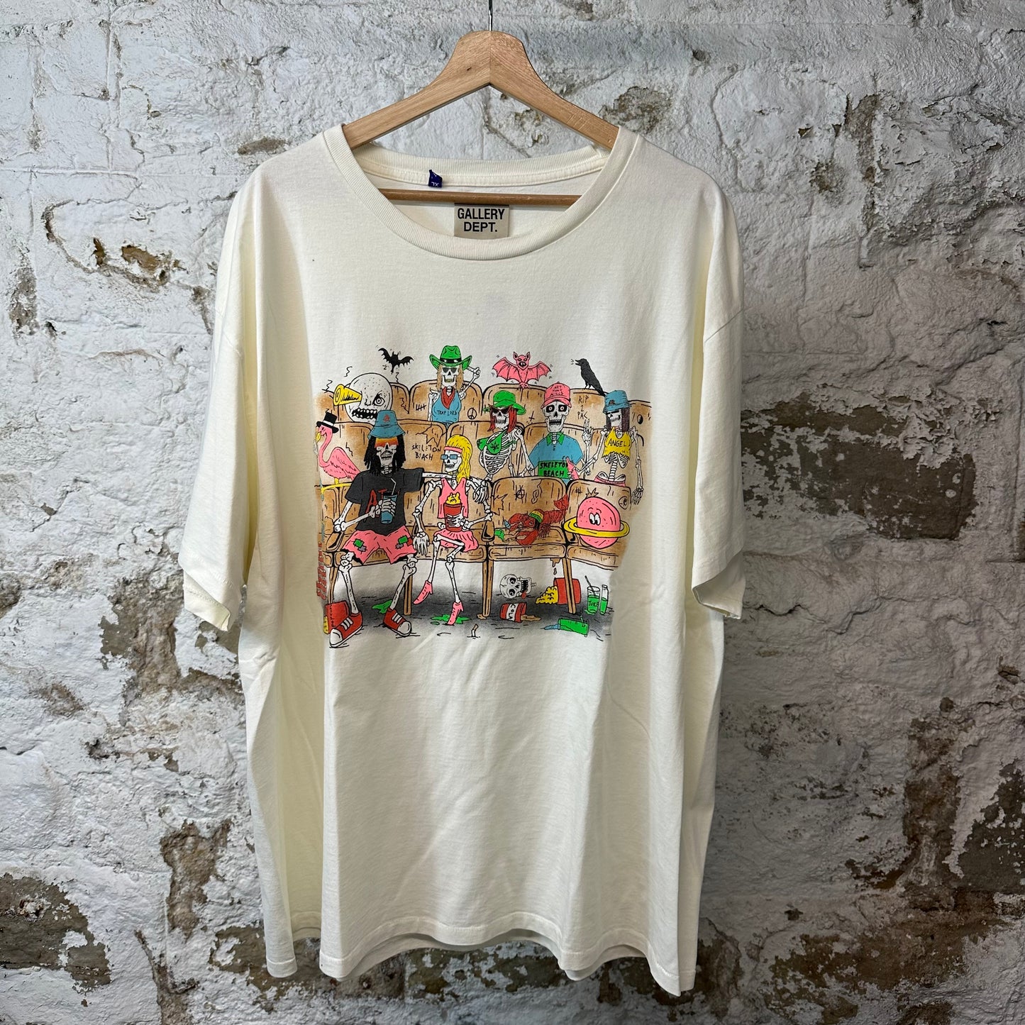 Gallery Dept American Genocide T-shirt White Sz XL