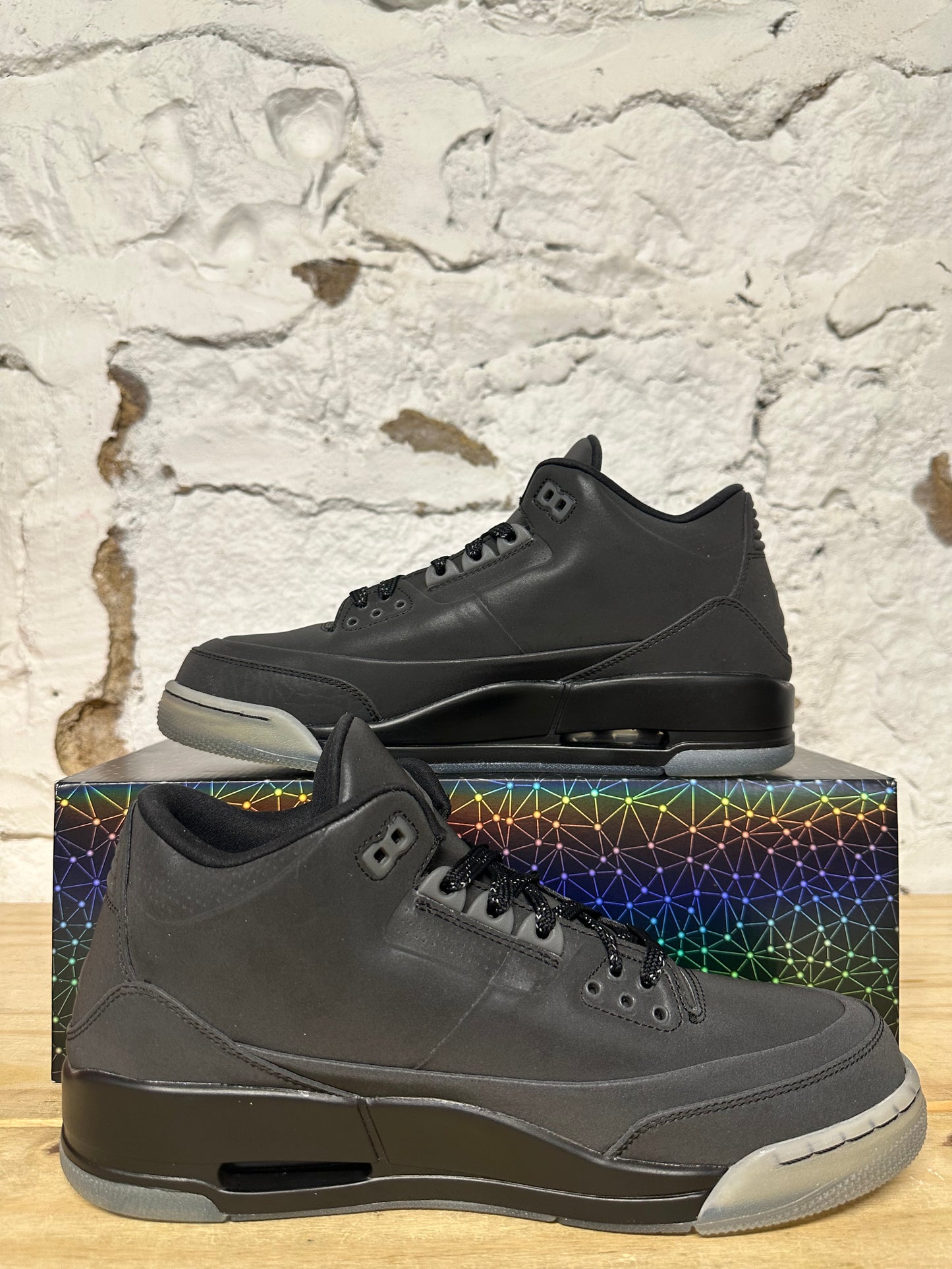 Air Jordan 3 5Lab3 Black Sz 9.5 DS