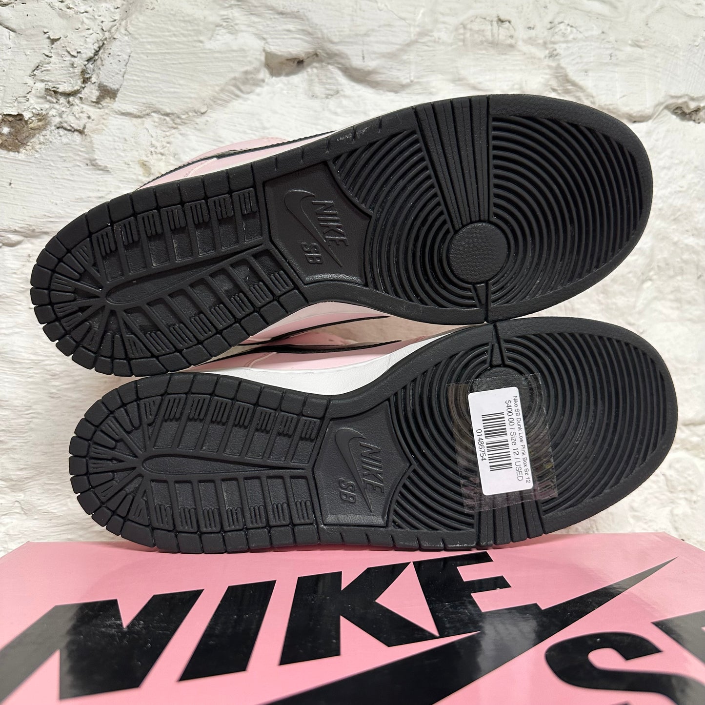 Nike SB Dunk Low Pink Box Sz 12