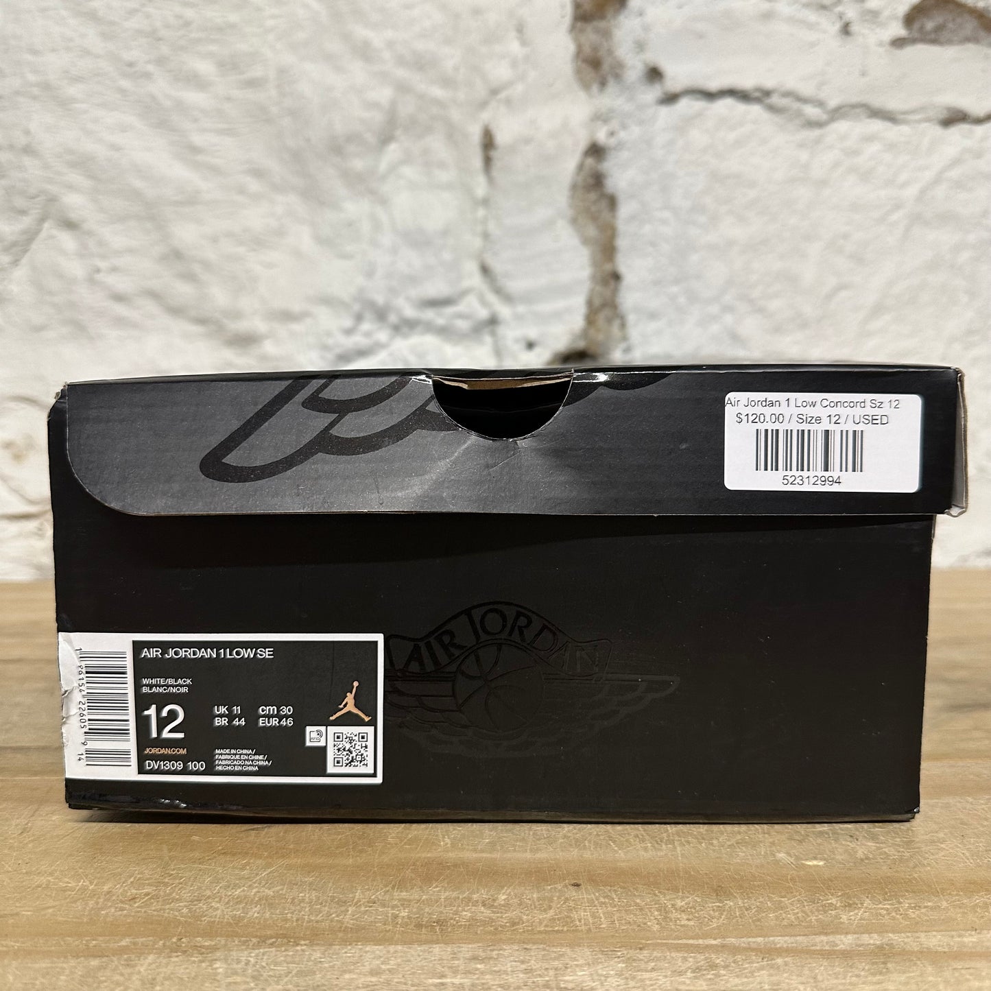 Air Jordan 1 Low Concord Sz 12