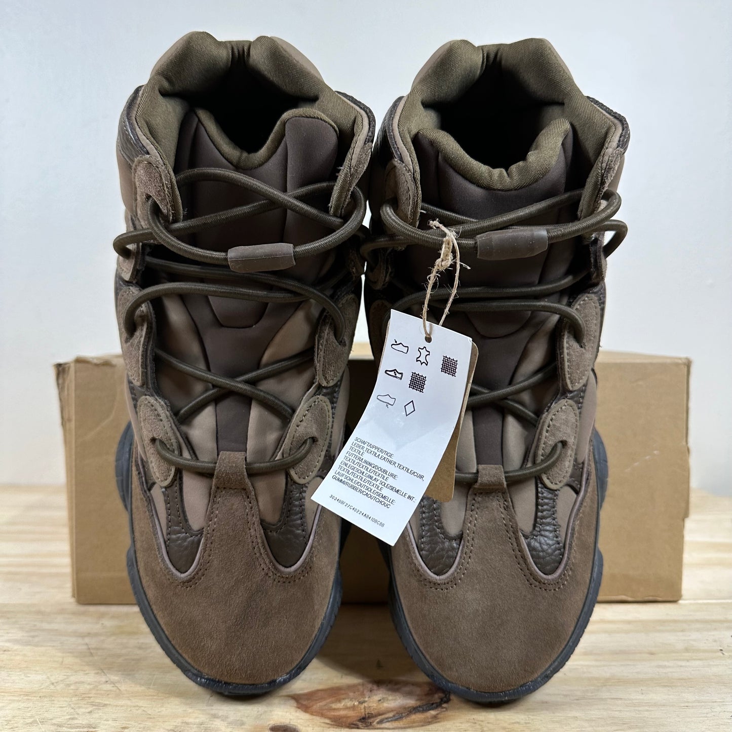 Yeezy 500 High Taupe Black Sz 10.5 DS