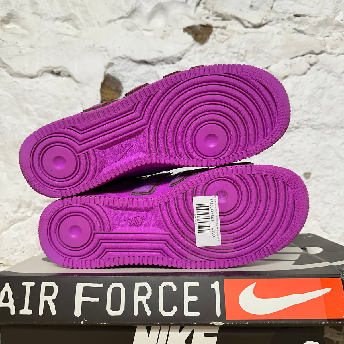 Nike Air Force 1 Low CPFM Fuschia Dream Sz 8