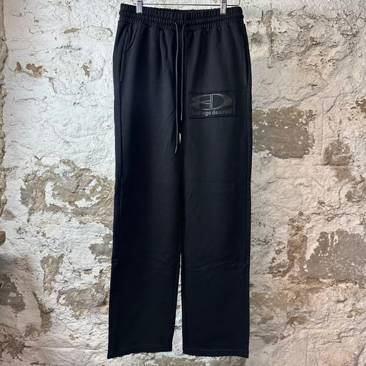 Bottega Desires Black Tech Sweatpants Sz S