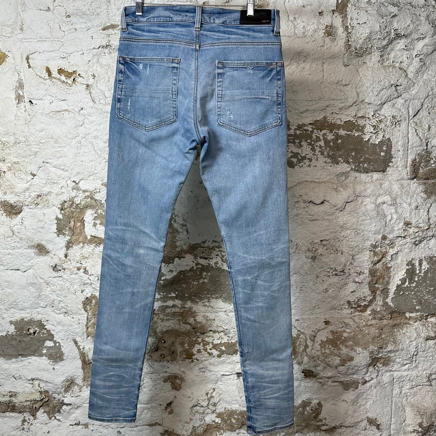 Amiri Plain Light Blue Denim Jeans Sz 31