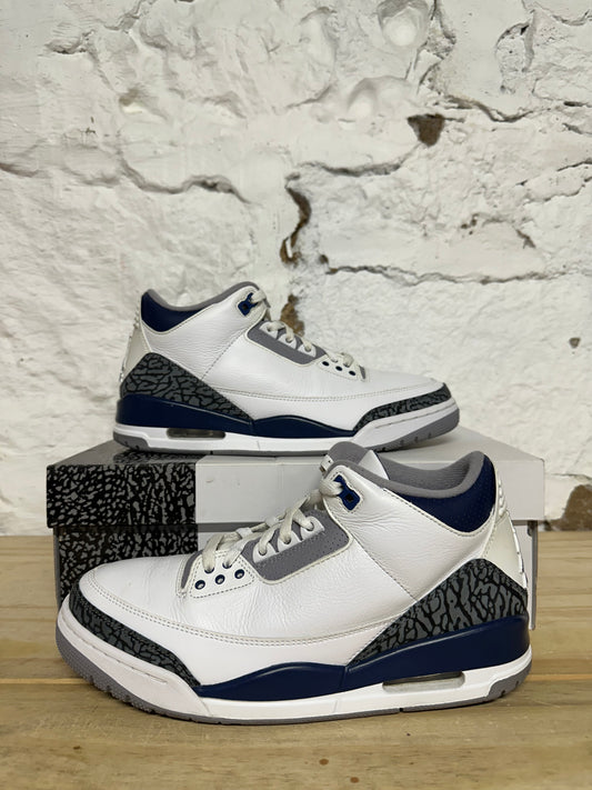 Air Jordan 3 Midnight Navy Sz 9