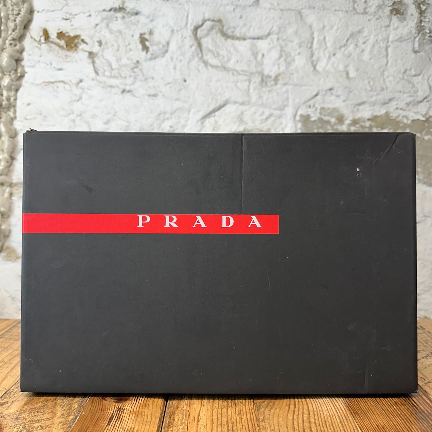 Prada Americas Cup Grey Patent White Sneaker Sz 11