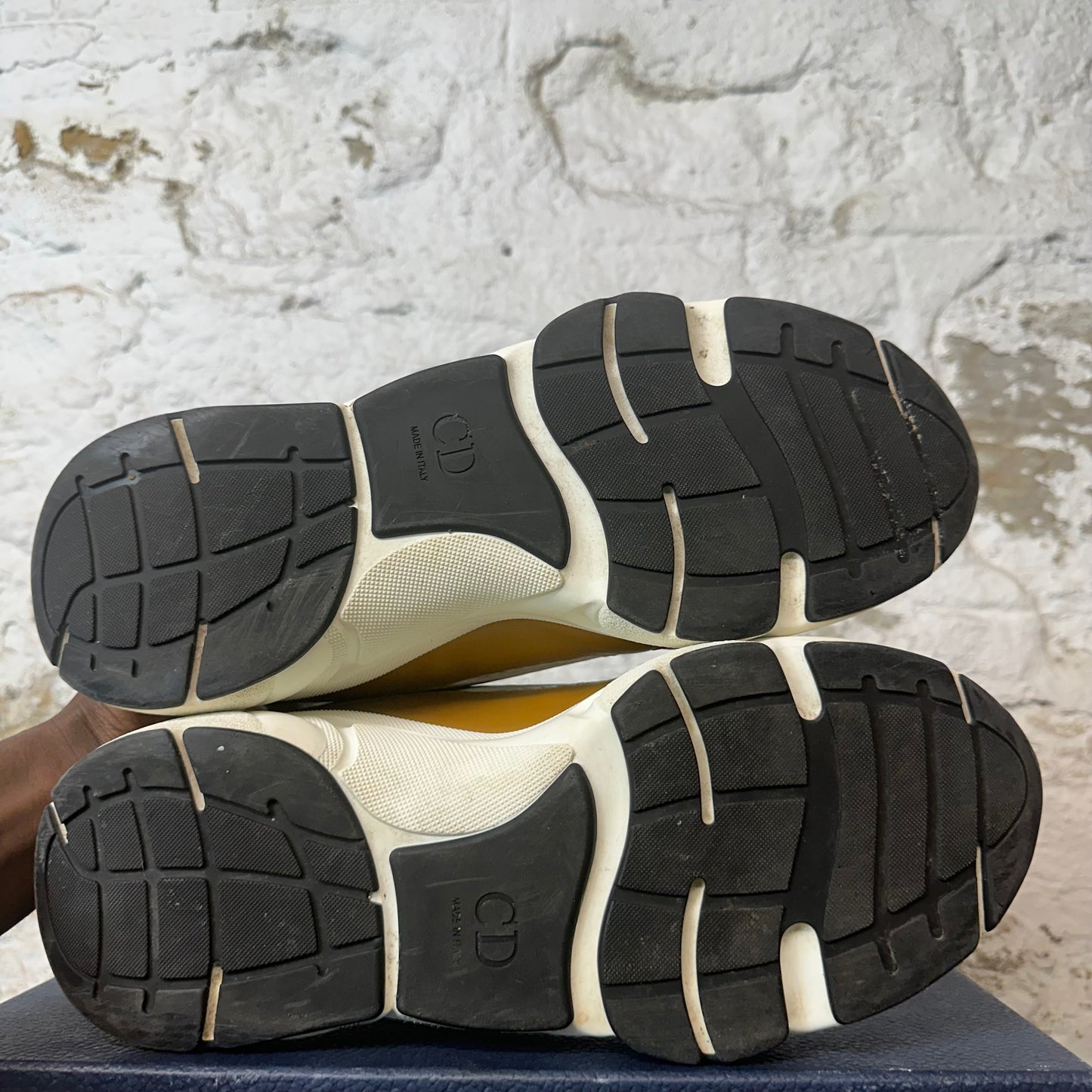 Dior B22 Brown White Green Sneaker Sz 12 (45)