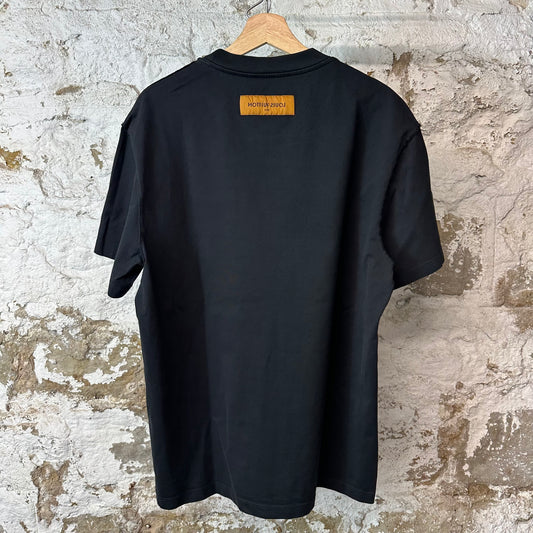 Louis Vuitton Craftsmanship Black T-Shirt Sz XXL