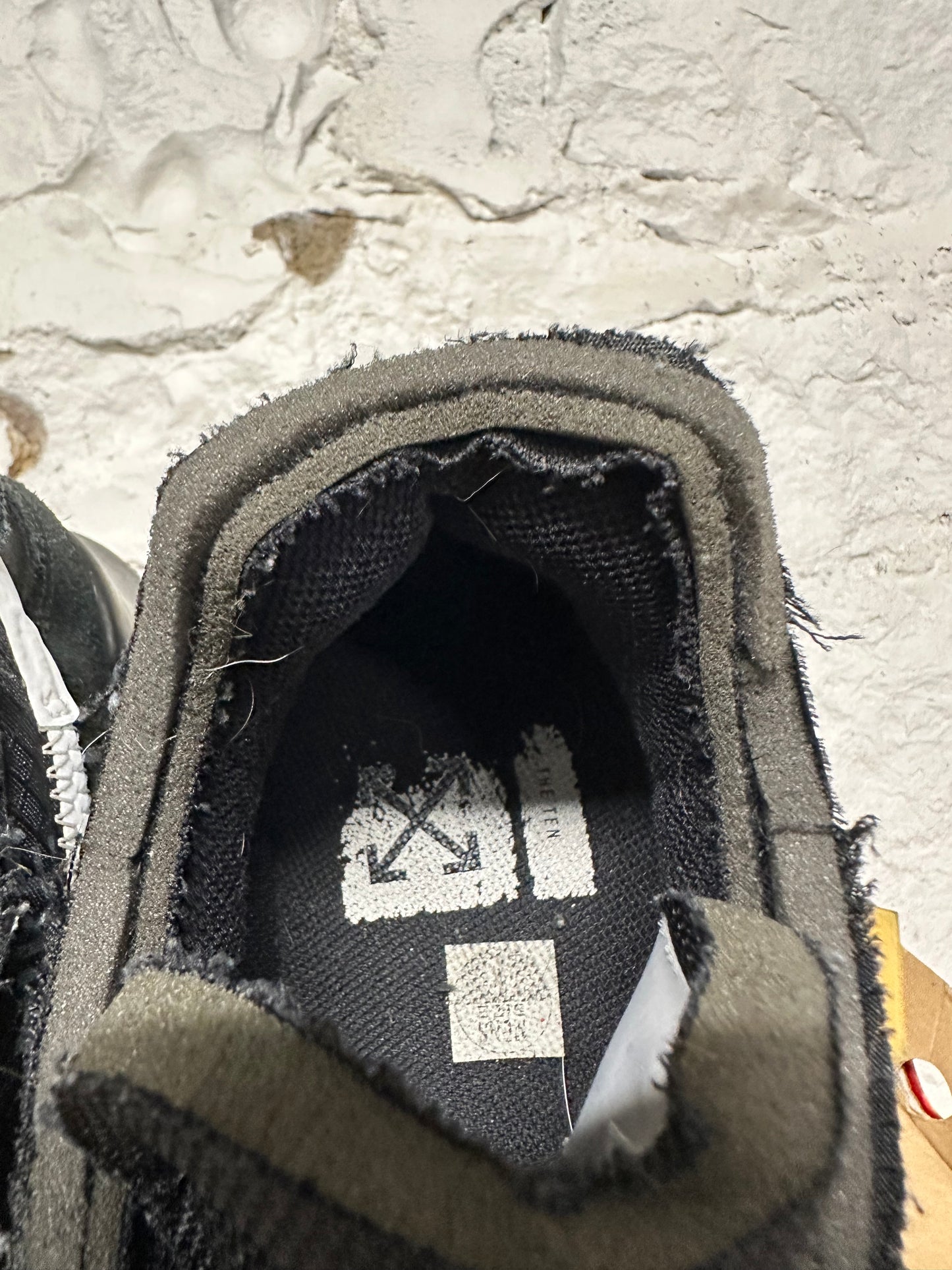 Nike Air Max 90 Off White Black Sz 13