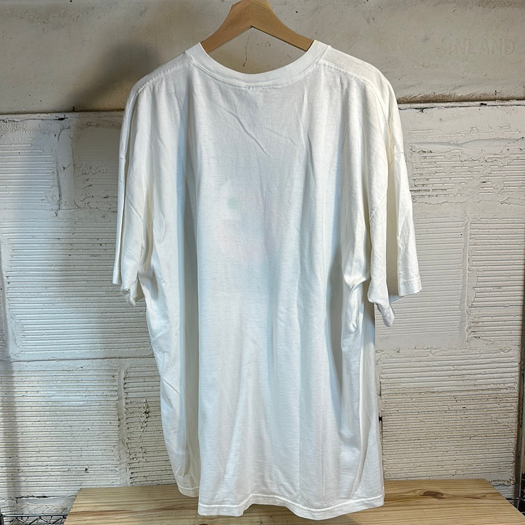 Adidas Ireland Soccer White Tee Sz XL