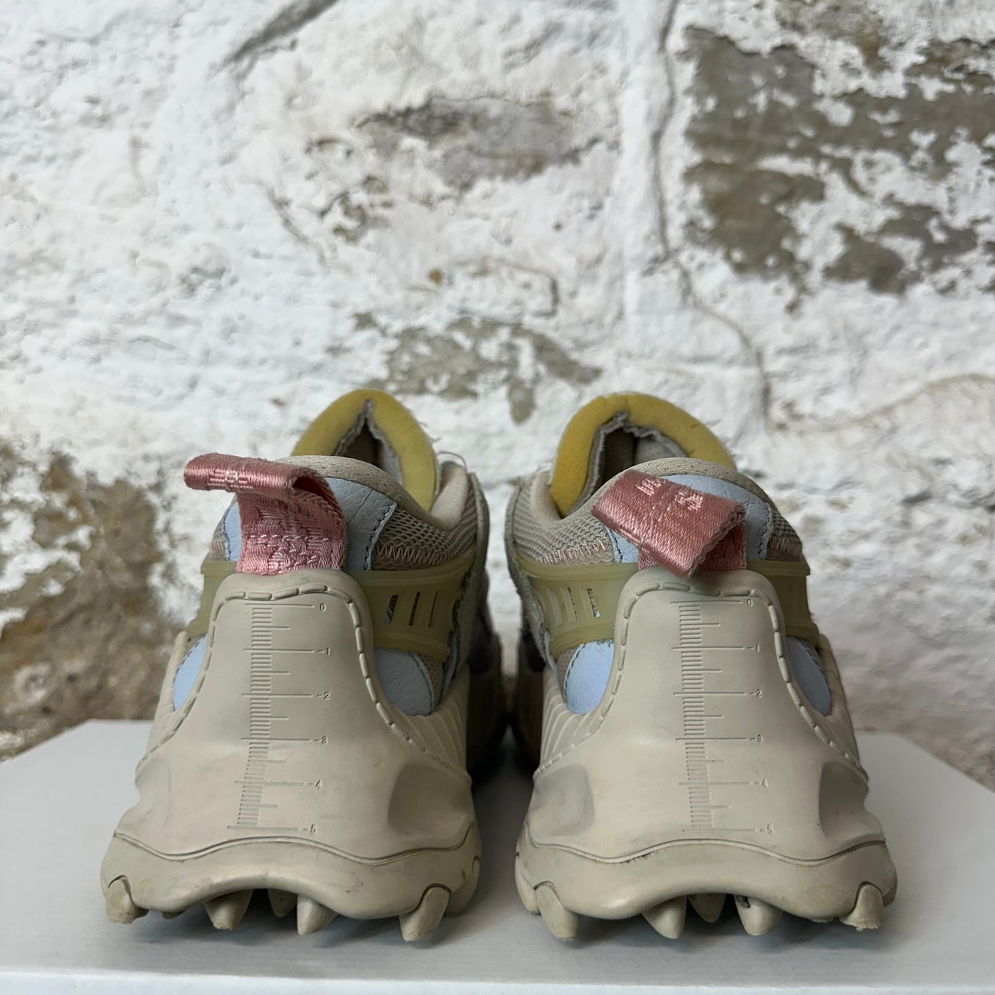 Off-White ODSY 1000 Pink Tan Sneaker Sz 4.5 (36) No Box