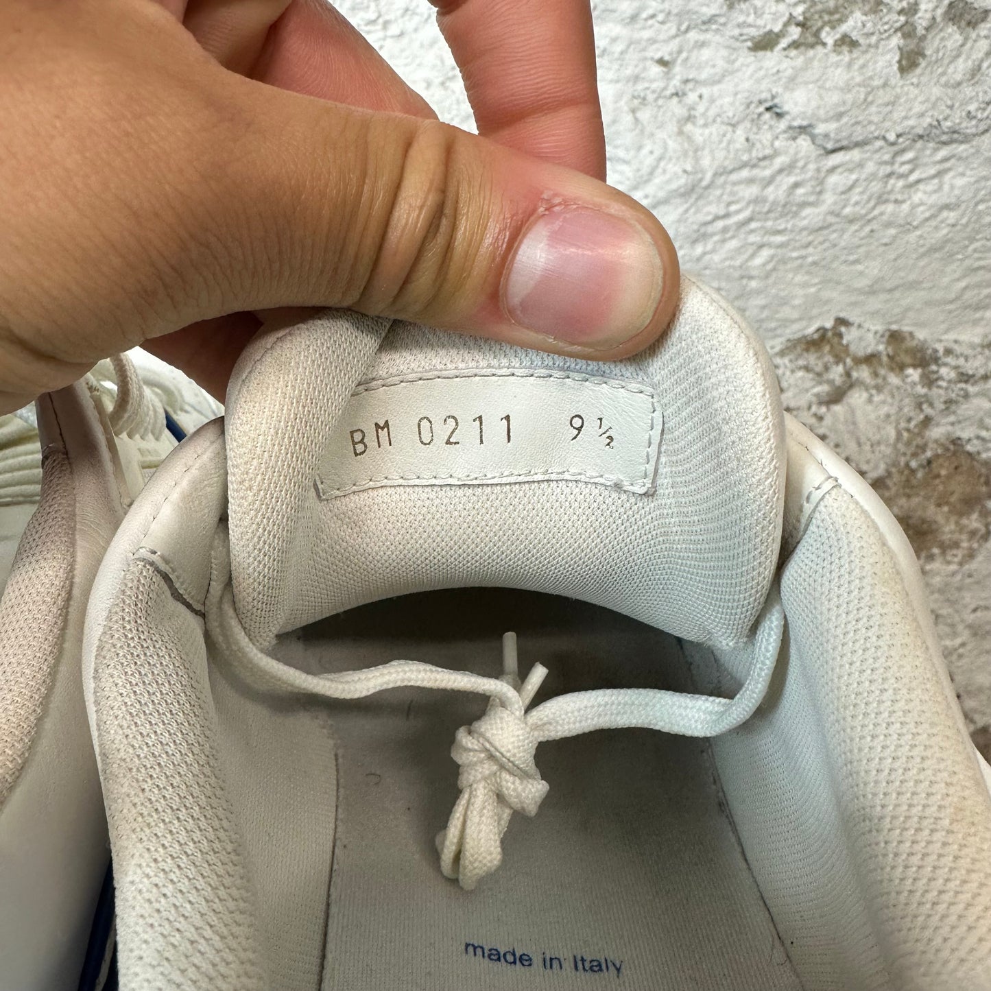 Louis Vuitton Blue White Trainer Sz 11 (9.5LV) No Box