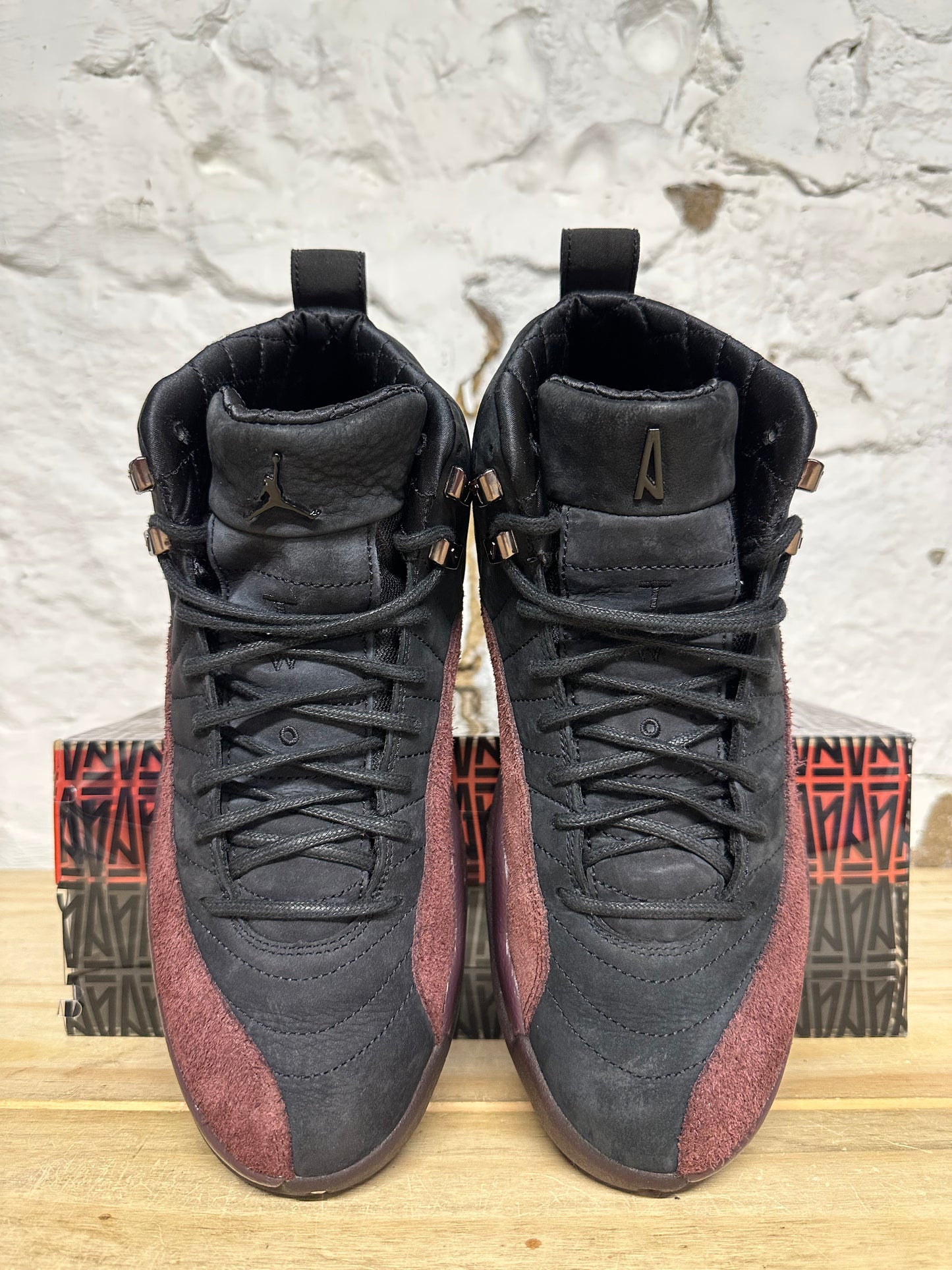 Air Jordan 12 A Ma Maniere Black Sz 9 (10.5W)