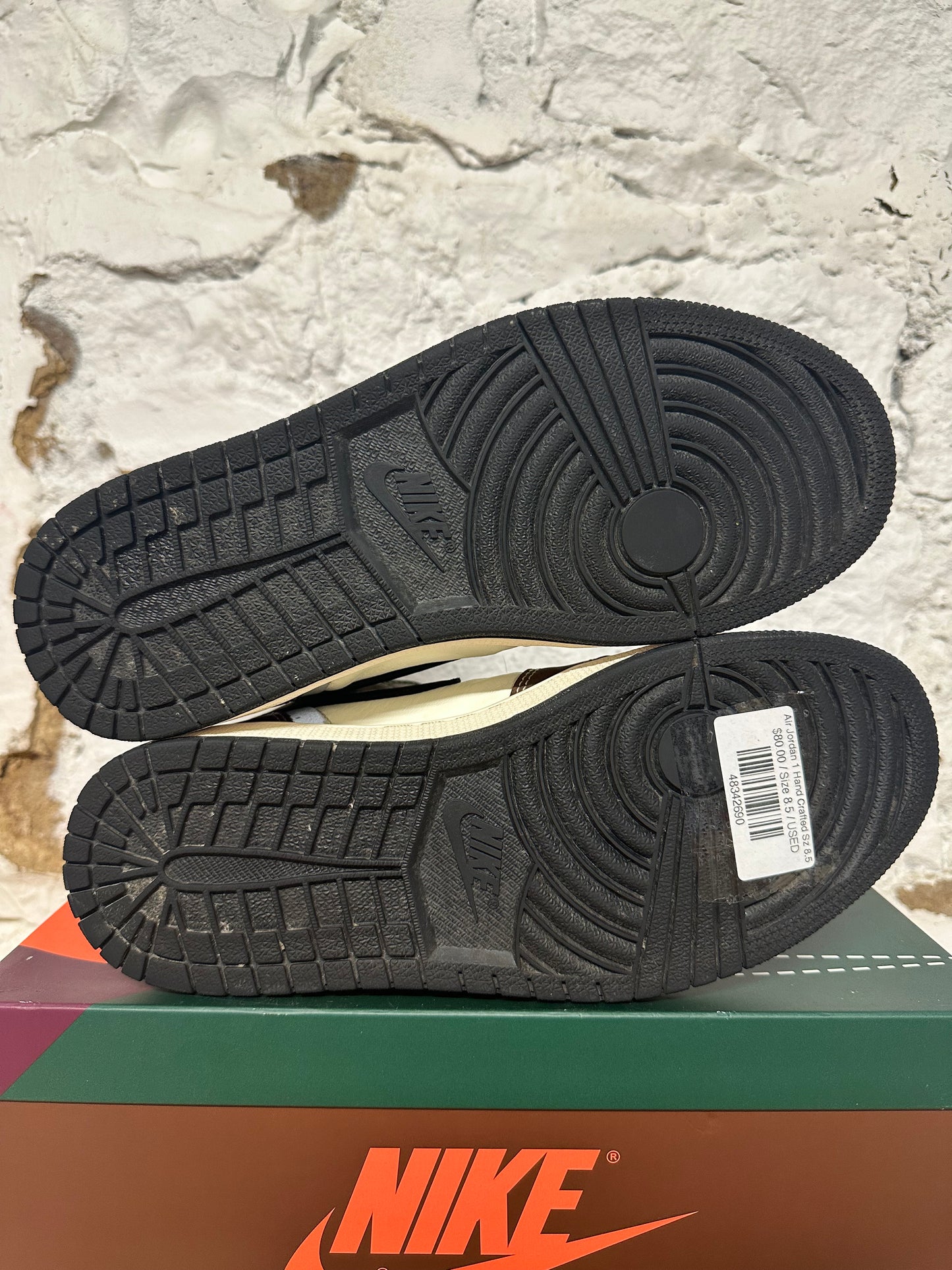 Air Jordan 1 High Hand Crafted Sz 8.5