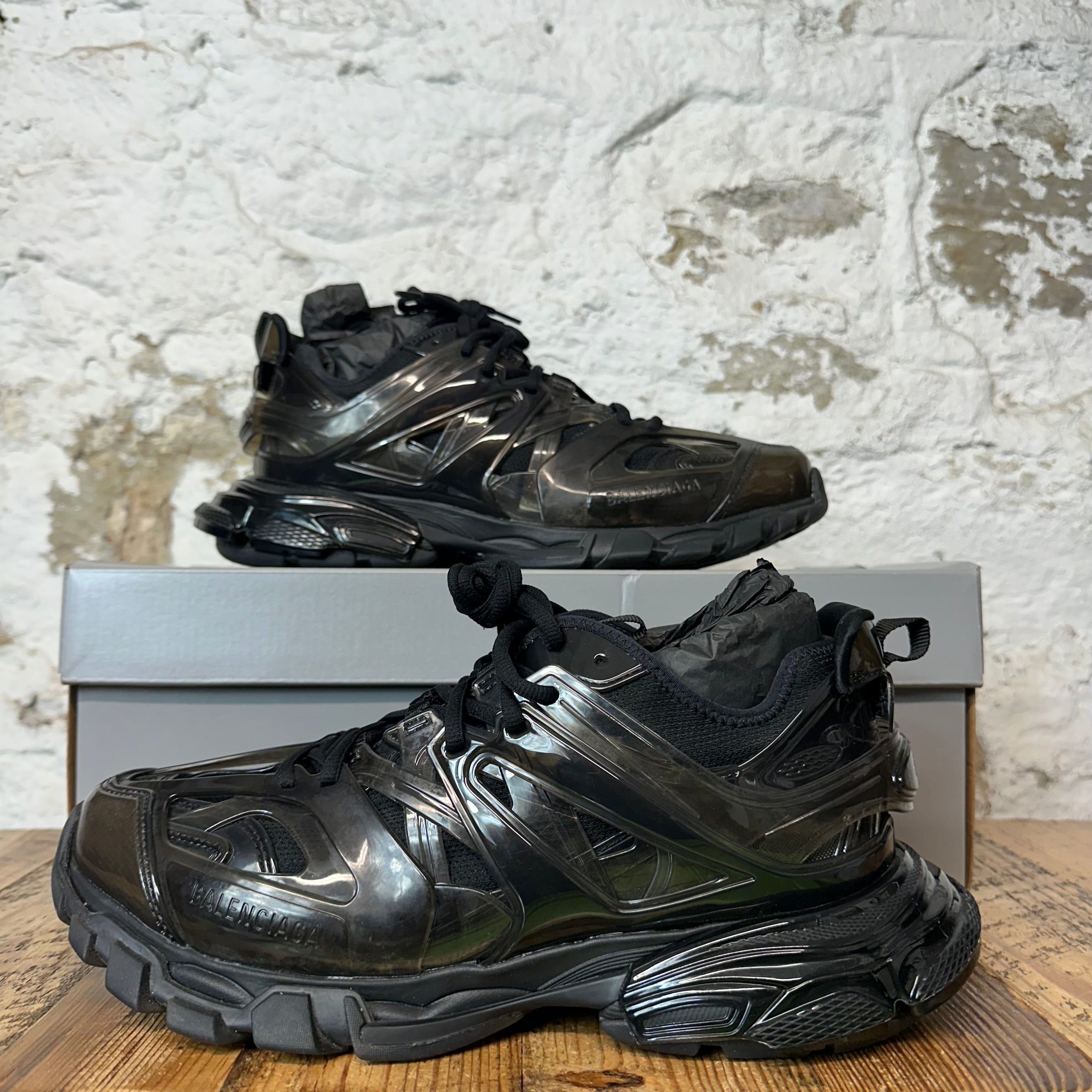 Balenciaga Track Runner Black Jelly Fish Sneaker Sz 10 (43)