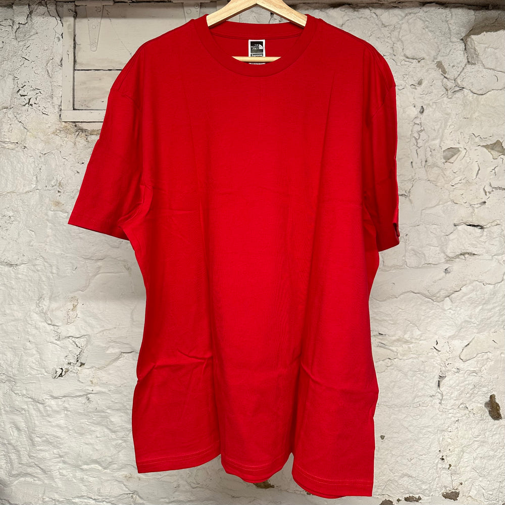 Supreme North Face Red T-Shirt Sz XL DS