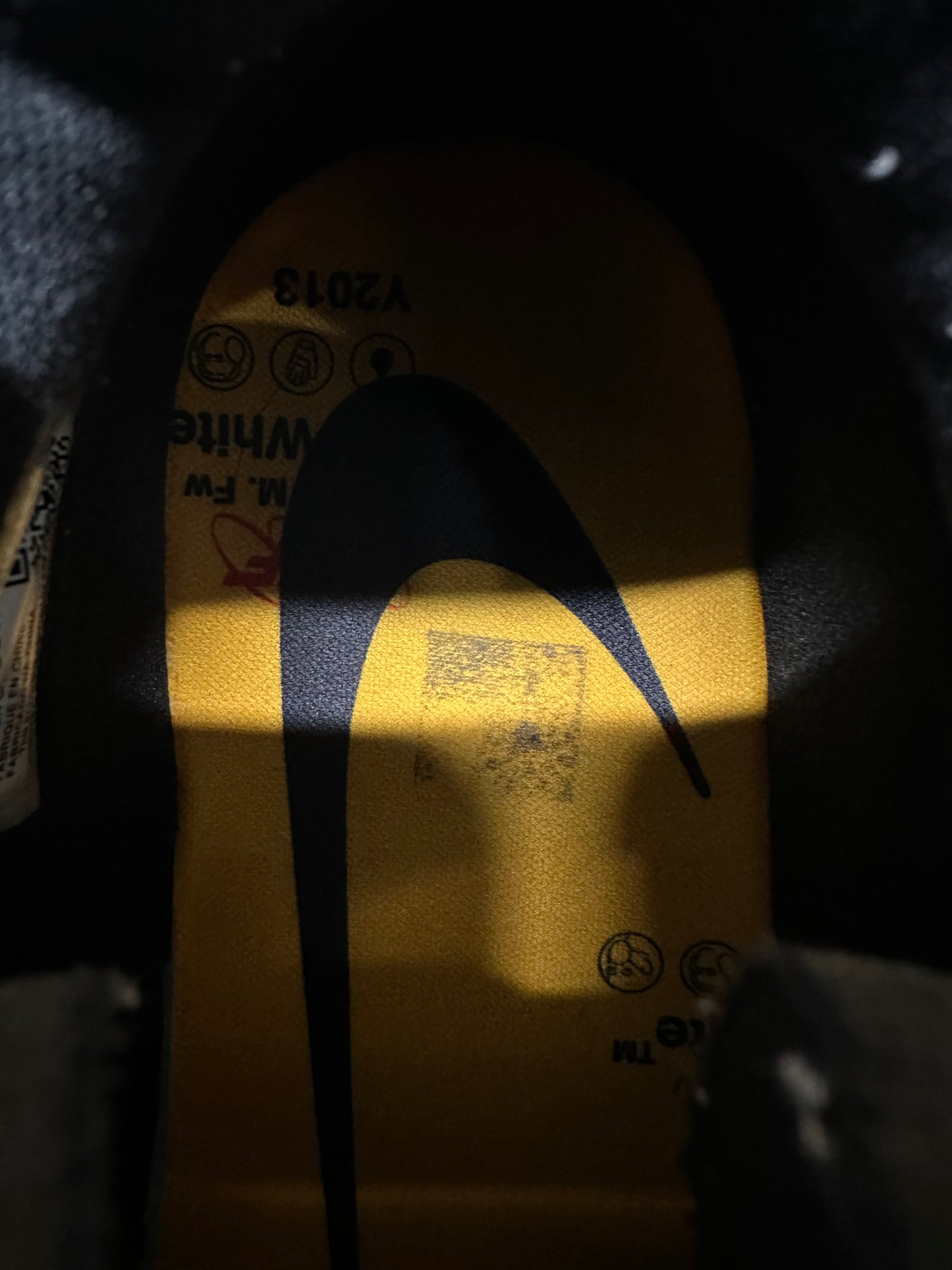 Nike Rubber Dunk Off White Green Strike Sz 9.5