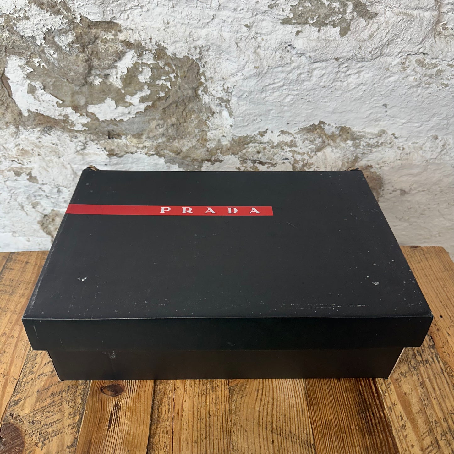 Prada Americas Cup Red Patent Black Sneaker Sz 9