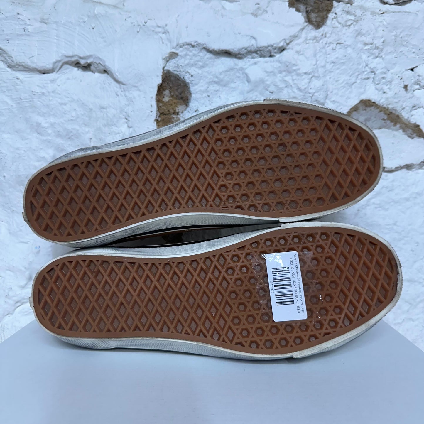 Vans LX Old Skool 36 Pearlized Pack Vintage Cocoa Brown Sz 10.5